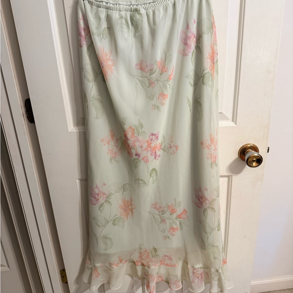 Floral Pastel Skirt